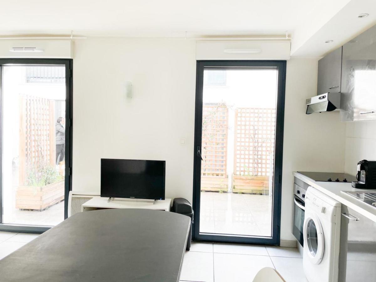003 - Appartement Moderne Et Terrasse - Jeanne D'Arc, Toulouse Dış mekan fotoğraf